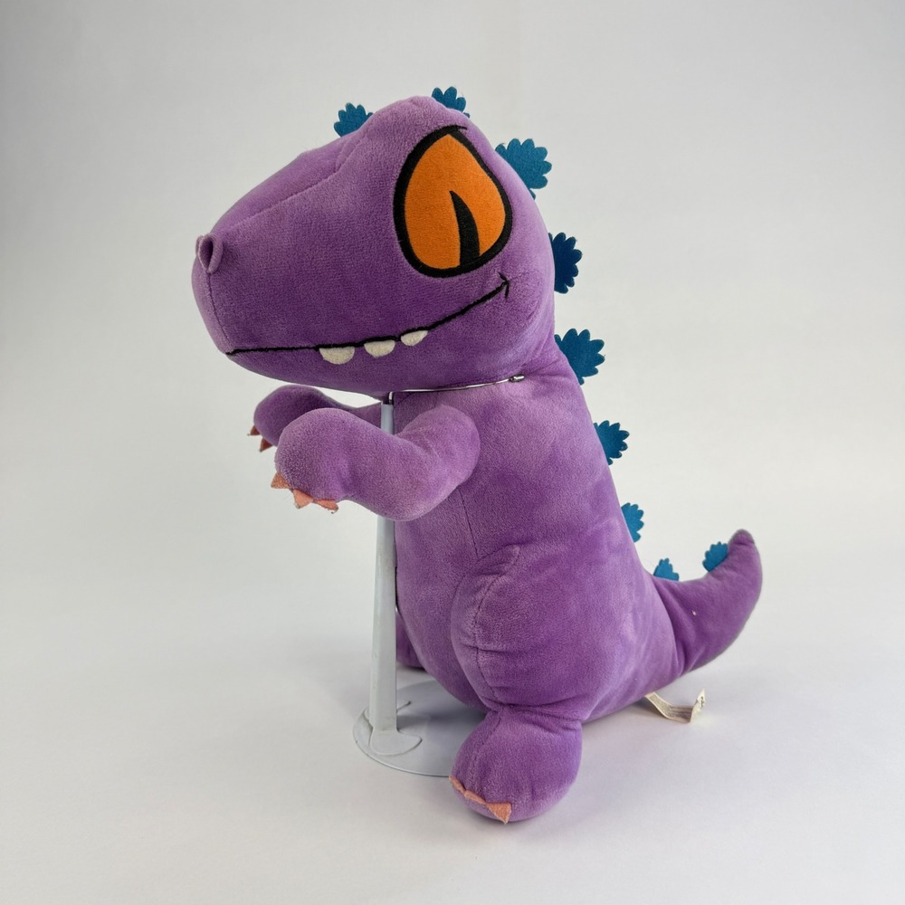 Nickelodeon Rugrats Purple Reptar Plush Dinosaur Stuffed Animal 2017 Viacom